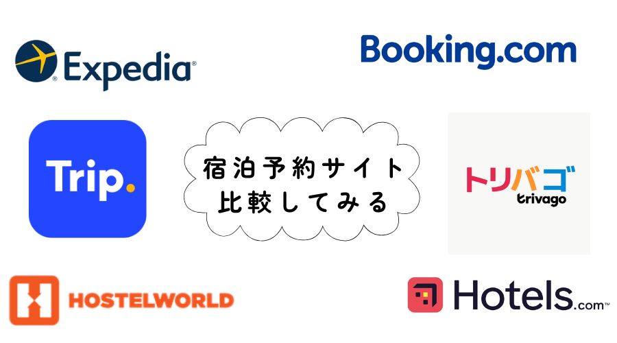 海外の色々な予約サイト
