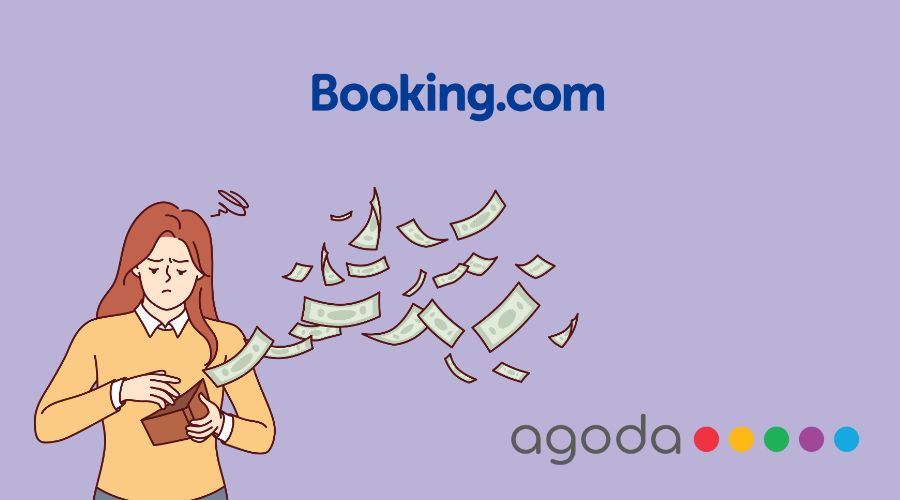 agodaとbooking.comの価格比較